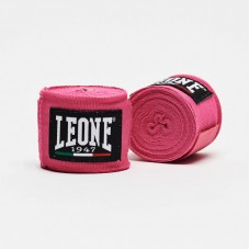 Бинты боксерские Leone Pink 3,5м
