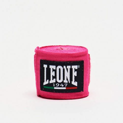 Бинты боксерские Leone Pink 3,5м