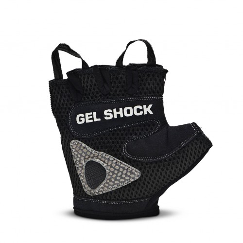 Рукавички для фітнесу Leone Gel Shock Black S