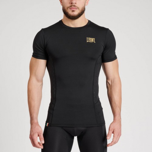 Рашгард з коротким рукавом Leone DNA Black S