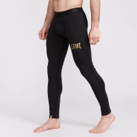 Штаны компрессионные Leone Black/Gold M