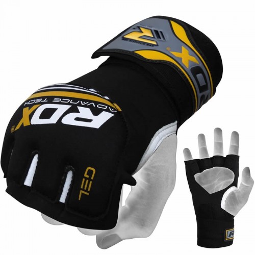 Бинт-перчатка RDX Neopren Gel Yellow S/M