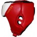 Боксерский шлем для соревнований RDX Red S