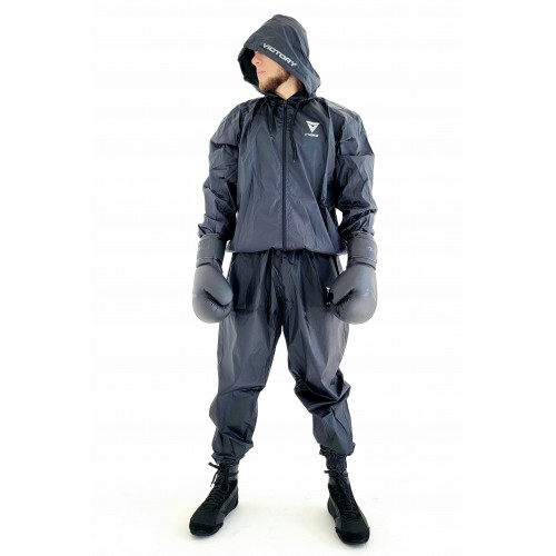 Костюм для похудения с капюшоном V`Noks Scath Grey S/M	