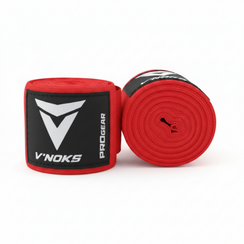 Бинти боксерські V`Noks 4,5m Red