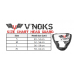Боксерский шлем V`Noks Aria White size XL, Stock (СТОК)